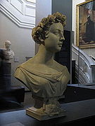 Busto de la Reina Victoria de Inglaterra, en el Museo Victoria y Alberto