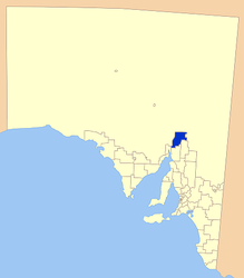 Municipalità di Flinders Ranges – Mappa