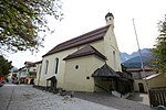 Franziskanerkirche St. Leopold mit Kloster und Garten