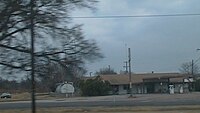 This Citgo gas station is the only business in Golinda.