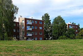 Immeuble d'habitation, Haahkatie 2-4. Lauttasaari.