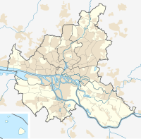 Hamburg location map