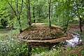 Römerinsel am Oberloh in Holtrup (Porta Westfalica), Kreis Minden-Lübbecke