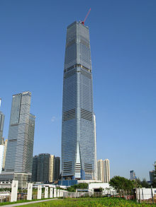 International Commerce Centre, tallest building in Hong Kong since 2010 International Commerce Centre 200911.jpg