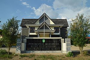 Kantor camat Muara Kaman