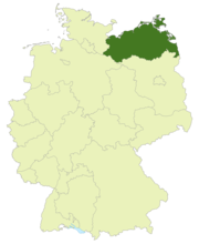 梅克倫堡-前波莫瑞協會聯賽涵蓋範圍