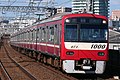6th-batch 8-car set 1073 on the Keisei Oshiage Line in July 2021
