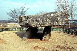 Dolmen Kanghva (Ganghwa) szigetén