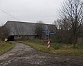Scheune und Brücke am Zufahrtsweg zur Scheune des ehemaligen Vorwerks