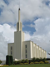 The Hamilton New Zealand Temple of the Church of Jesus Christ of Latter-day Saints LDSTempleHamiltonNewZealand.JPG