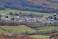 Le bourg vu depuis le Quié