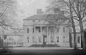 Lindley Hall, Leicestershire, prior to demolition.