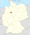Tyskland, beliggenhed af Schaumburg markeret