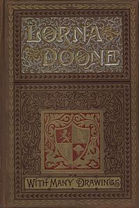 Cover of an illustrated 1893 edition of Lorna Doone