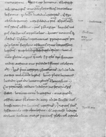 Codex Mediceus 68 II fol. 38, dos Anais de Tácito
