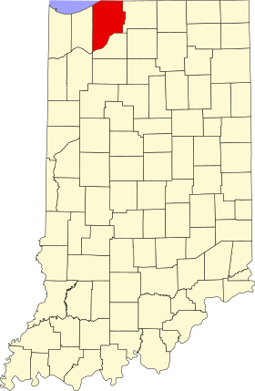 Localisation de Comté de LaPorte(LaPorte County)