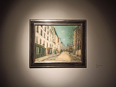 Rue Marcadet, 1911, collection particulière.