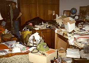 Compulsive hoarding in a private apartment