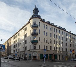 Fastigheten Midgård 3, Frejgatan 46, Västmannagatan 77.