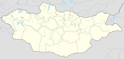 Mapa de localización Mongolia