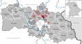 Lage der Gemeinde Neustadt an der Waldnaab im Landkreis Neustadt an der Waldnaab
