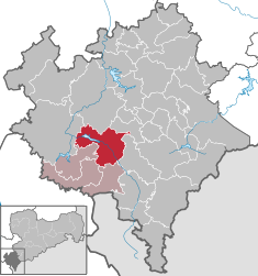 Oelsnitz – Mappa