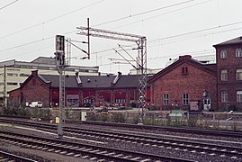 Anciens hangars.