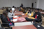 Participants during discussion round