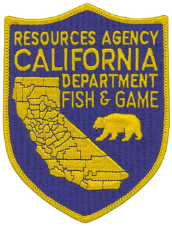 Нашивка Управления рыбных и охотничьих ресурсов Калифорнии.png