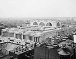 The headhouse of Pennsylvania Station in 1910