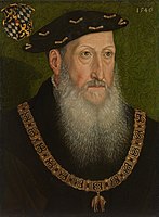 Keurvorst Frederik II de Wijze (1482–1556), door Hans Besser, 1546.
