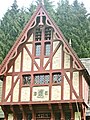 Poultry or Fowl House at Leighton Hall. Central gable