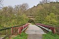 Brücke des Radwegs Rheinischer Esel über die A 45 in Dortmund