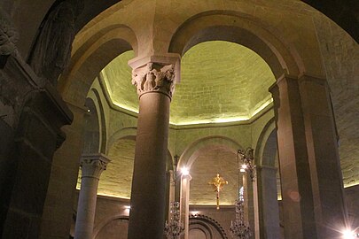 L'intérieur de l'église.