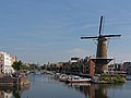Rotterdam-Delfshaven, le moulin: windkorenmolen de Distilleerketel