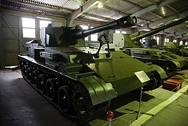 САУ СУ-152Г в Бронетанковом музее г. Кубинка.