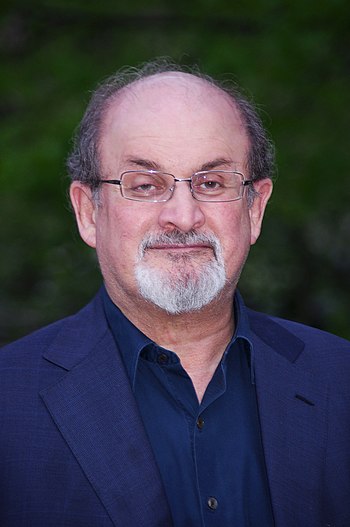 English: Salman Rushdie at the Vanity Fair par...