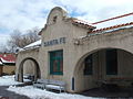 Santa Fe Depot in winter