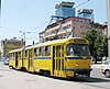 A Tatra K2 tram in Sarajevo in 2008