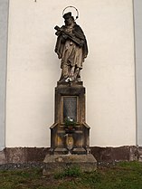 Socha sv. Jana Nepomuckého v Semilech (1756)
