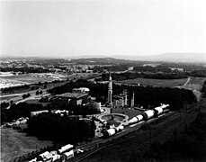 Alabama Space and Rocket Center, looking Northeast, 1982