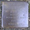 Stolperstein für Alfred Moritz Wulf (Spichernstraße 24)