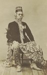 Sultanen av Yogyakarta (Hamengkubuwono VI). Foto: Simon Willem Camerik (1830–1897).