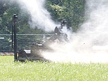 "tEODor" robot of the German Army destroying a fake IED TEODor.jpg