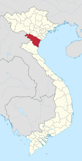 Vị trí tỉnh Thanh Hóa trên bản đồ Việt Nam