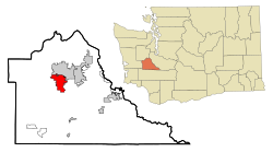 Lokasi Tumwater, Washington