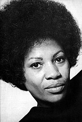 Toni Morrison, recipient of the Nobel Prize for literature Toni Morrison (The Bluest Eye author portrait).jpg