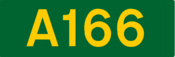 A166 road shield