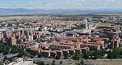 Вальверде (Мадрид), desde la Torre Espacio.jpg