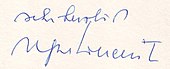 signature d'Alfred Kolleritsch